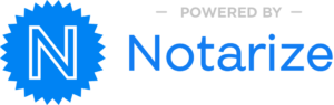 Powered by The Notarize Platform